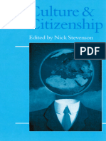 Culture and Citizenship (Politics and Culture Series) (Nicholas Stevenson)