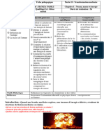 Fiche Pédagogique 5 Noyau, Masse Et Énergie