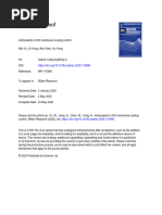 Antiscalants in RO Membrane Scaling Control