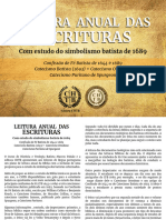 Leitura Bíblica Anual e Estudo Do Simbolismo Batista - CHTB