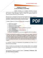 Formato Evidencia AA4 Ev3 Taller Informe de Auditoria