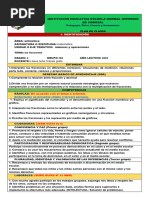 Plan de Clases Matematicas Practicas