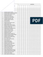 Nº Nombres Y Apellidos Asistencia