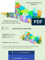 Mapa de Reestructuracion Municipal