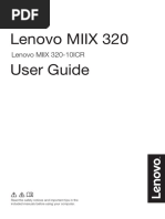 Lenovo MIIX 320 User Guide