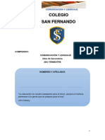 COMPENDIO 2 de Secundaria 2 Trimestre