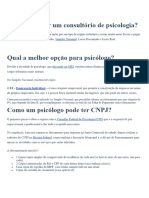 Como Legalizar Um Consultório de Psicologia