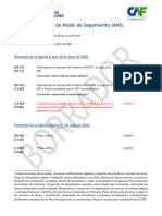 Agenda Mision de Seguimiento Prestamo CFA 8711 y 10606