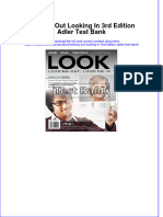 (Download PDF) Looking Out Looking in 3rd Edition Adler Test Bank Full Chapter