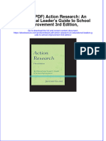 Full Download PDF of (Ebook PDF) Action Research: An Educational Leader's Guide To School Improvement 3rd Edition, All Chapter