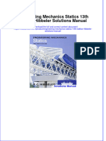 Instant Download PDF Engineering Mechanics Statics 13th Edition Hibbeler Solutions Manual Full Chapter