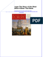 (Download PDF) Making Europe The Story of The West 2nd Edition Kidner Test Bank Full Chapter