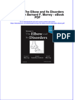 (Ebook PDF) Morrey's The Elbow and Its Disorders 5th Edition Bernard F. Morrey - Ebook PDF All Chapter