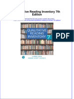 Full Download PDF of Qualitative Reading Inventory 7th Edition All Chapter