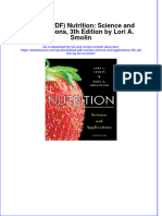 Full Download PDF of (Ebook PDF) Nutrition: Science and Applications, 3th Edition by Lori A. Smolin All Chapter