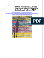 Full Download PDF of The Social Work Practicum: A Guide and Workbook For Students 7th Edition by Cynthia Garthwait (Ebook PDF) All Chapter