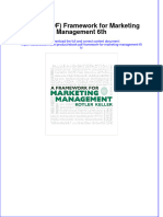 Full Download PDF of (Ebook PDF) Framework For Marketing Management 6th All Chapter