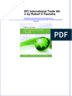 Full Download PDF of (Ebook PDF) International Trade 4th Edition by Robert C Feenstra All Chapter