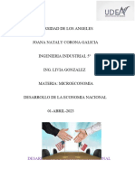 Desarrollo de La Economia Nacional