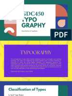 GDC450 - Classification of Type