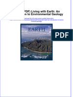 Full Download PDF of (Ebook PDF) Living With Earth: An Introduction To Environmental Geology All Chapter