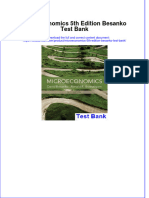 Instant Download PDF Microeconomics 5th Edition Besanko Test Bank Full Chapter