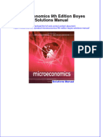 Instant Download PDF Microeconomics 9th Edition Boyes Solutions Manual Full Chapter