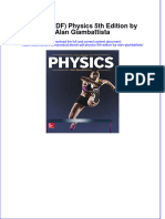 Full Download PDF of (Ebook PDF) Physics 5th Edition by Alan Giambattista All Chapter