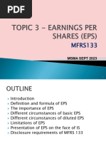 MFRS 133 Earnings Per Shares