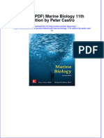 Full Download PDF of (Ebook PDF) Marine Biology 11th Edition by Peter Castro All Chapter