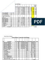 PN-100 Series New Pipe Chart