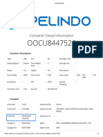 Container Load Plan As Mate Receipt - China Po# 4001377580 - NGC Id#5011959816