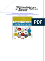 (Ebook PDF) (Ebook PDF) Clinical Veterinary Microbiology - Elsevieron VitalSource 2nd Edition All Chapter