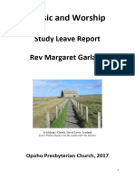 Study Leave Report January 2017 Margaret Garland Final Version