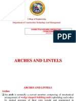 Chapter 5 Part 2 Arch Lintel