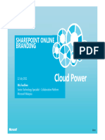 Sharepoint Online User Interface Customization and Branding