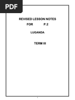 p.2 Luganda Lesson Notes Term III