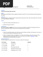 Active Front Steering, Fault Code 6141: Subject