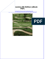 Full Download PDF of Microeconomics 5th Edition (Ebook PDF) All Chapter