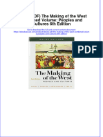 (Ebook PDF) (Ebook PDF) The Making of The West Combined Volume: Peoples and Cultures 6th Edition All Chapter