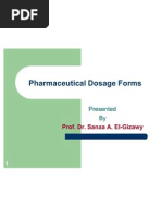 1 - Pharmaceutical Dosage Forms