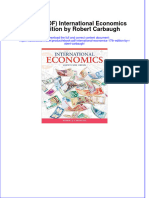 (Ebook PDF) (Ebook PDF) International Economics 17th Edition by Robert Carbaugh All Chapter