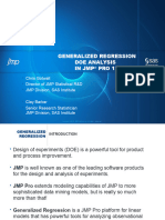 Chapter 11 - Generalized Regression For DOEs