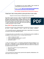 Lectura para Elaborar Una Reseña