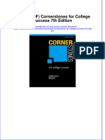 Full Download PDF of (Ebook PDF) Cornerstones For College Success 7th Edition All Chapter