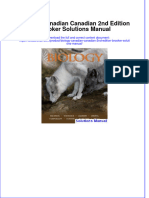 Instant Download PDF Biology Canadian Canadian 2nd Edition Brooker Solutions Manual Full Chapter