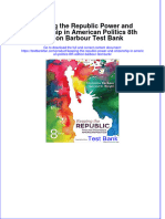 (Download PDF) Keeping The Republic Power and Citizenship in American Politics 8th Edition Barbour Test Bank Full Chapter