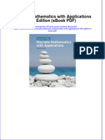 Full Download PDF of Discrete Mathematics With Applications 4th Edition (Ebook PDF) All Chapter