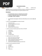 Evaluacion de Filosofia 1