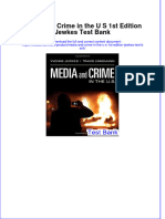 (Download PDF) Media and Crime in The U S 1st Edition Jewkes Test Bank Full Chapter